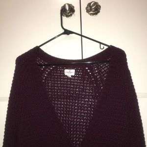 American Eagle Longline Cardigan